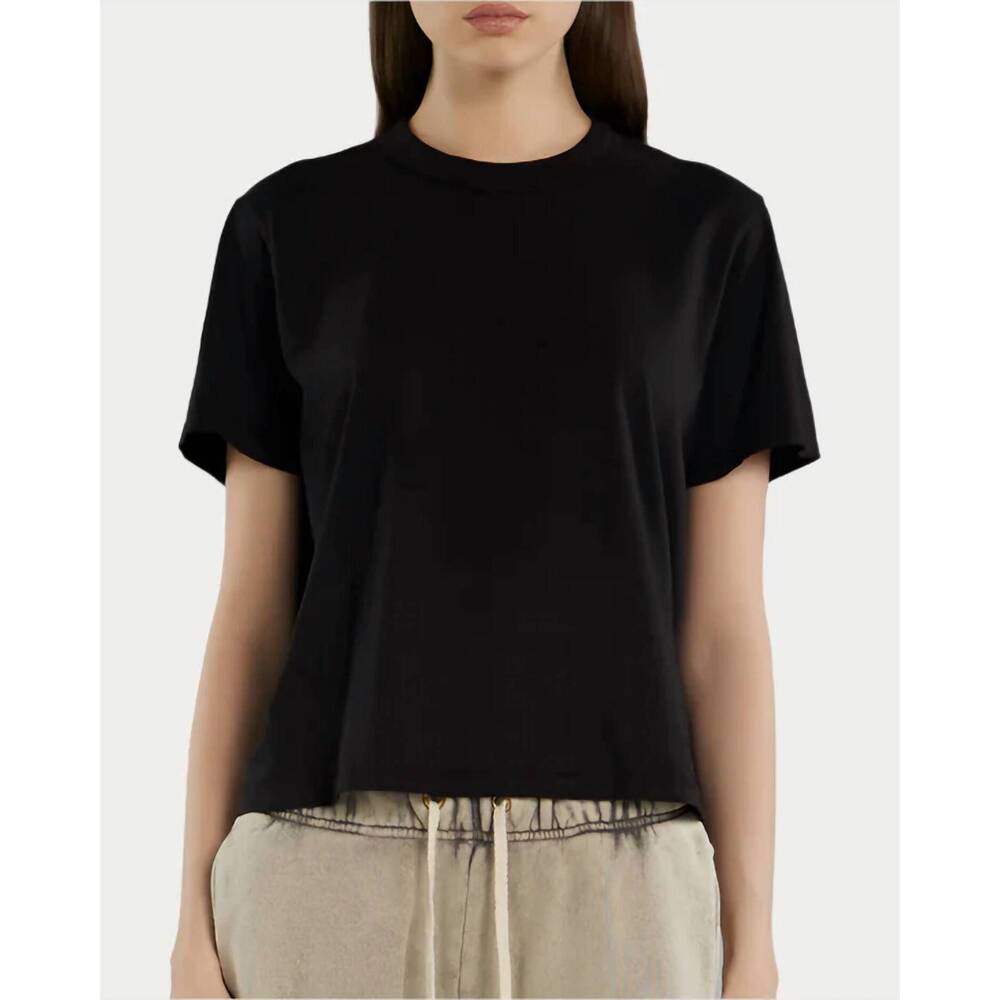 NEW LES TIEN jane classic tee in black